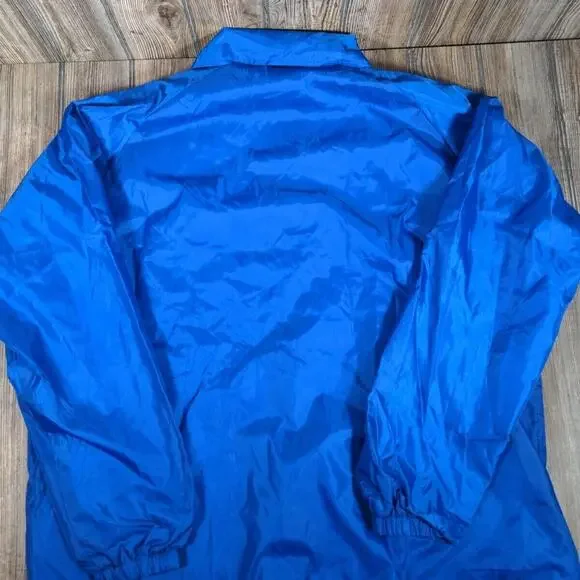 NFL Football Team Apparel Fantasy League Jacket Windbreaker Blue L Dunbrooke - Picture 5 of 5